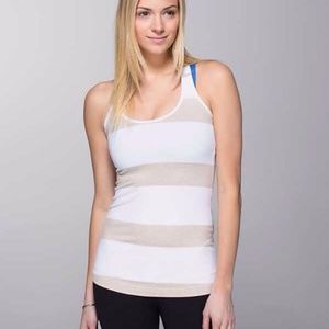 3/$15.00 Lululemon Racerback Stroll Stripe Heathered Tank